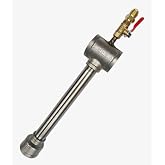LSMIITTH Propane Gas Forge Furnace Burner, High Pressure Cast-Iron Burner Head, Burner Assembly Flame Control System, Propane Burner Replacement, Blacksmith Knife Making