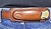 Western Images Leatherworks, Inc for Buck 110 Horizontal Leather Sheath for Small of Back Carry Right Handed Fits Buck 110 only. Available in Brown or Black. Custom Friction fit. Made in The USA