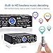 Sunbuck Wireless Karaoke Bluetooth Power Amplifier System – 600W 2 Channel Sound Stereo Audio Speaker Receiver w/USB, SD, FM Radio, 2 Mics in Control for Home Theater with Remote Control (TAV-339BT)thumb 4
