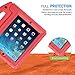 HDE Case for iPad 2 3 4 Kids Shockproof Bumper Hard Cover Handle Stand with Built in Screen Protector for Apple iPad 2nd 3rd 4th Generation (Red)