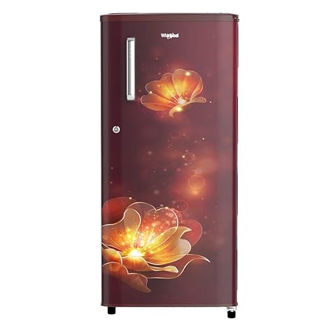 Whirlpool 190 L 4 Star Inverter Direct-Cool Single Door Refrigerator (WDE 205 PRM 4S INV, Wine Radiance, Inverter Compressor)