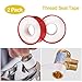 GCQ Teflon Tape, Thread Seal Tapes, PTFE Thread Seal Tape for Plumbers Sealant Tape for Leak Water Pipe Thread 3/4 inch x 790inch (2 Pack/White)