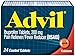 Advil Pain Reliever and Fever Reducer, Pain Relief Medicine with Ibuprofen 200mg for Headache, Backache, Menstrual Pain and Joint Pain Relief - 334 Coated Tablets