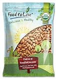 Food To Live Organic Almonds (Raw, No Shell, Unpasteurized) (8 Pounds)