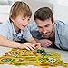 Puzzle Track Play Set - Battery-Operated Toy Vehicle & Floor Puzzle Play Mat - 16 Pc Sets - Police Car Themed Vehicle - Interchangeable Tracks - Create Up to 50 Combinations - by Ideas In Life