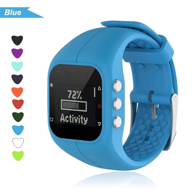 Bemodst Armband für Polar A300 Smart Watch, Silikon Uhrenarmband Ersatz Zubehör Uhrenarmbänder Sport Handgelenk Ersatzband Uh