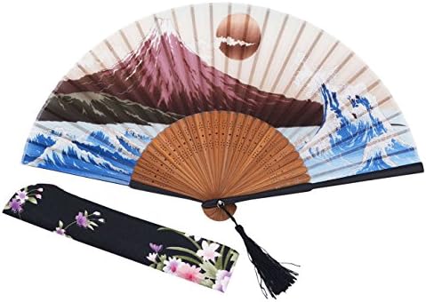 Meifan Japanese Vintage Retro Style Handheld Folding Fan (MeiA)