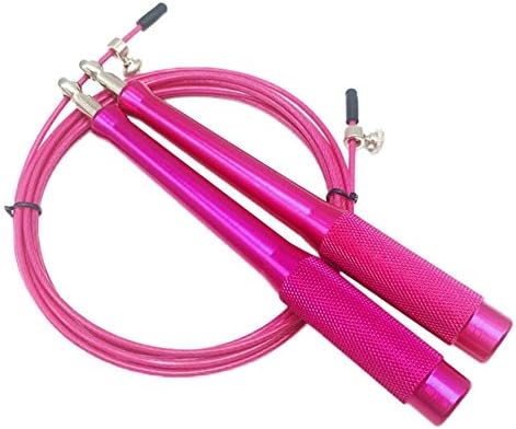 Fitness Adjustable Speed Skipping Jumping Rope Boxing Gym Cross Fit Steel Cable d