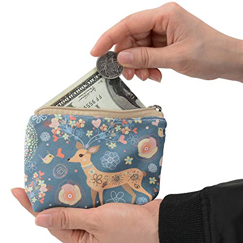 Women and Girls Cute Fashion Coin Purse Wallet Bag Change Pouch Key Holder