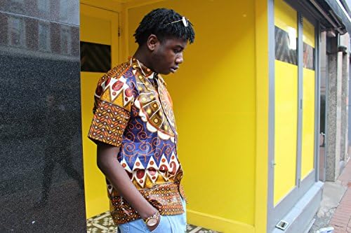 Mens African Print Shirt Kente Shirt Ankara Shirt African Top Festival Shirt African Shirt Festival Clothing Festival African Clothing