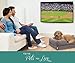 Petlo Orthopedic Pet Sofa Bed - Various Size Options - Dog, Cat or Puppy Memory Foam Mattress Comfortable Couch for Pets with Removable Washable Cover (Large - 36