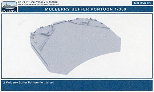 1/350 Mulberry artificial harbor slope pontoon