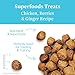 Solid Gold Superfood Dog Treats; Grain Free Chicken, Berries & Ginger, 6Oz