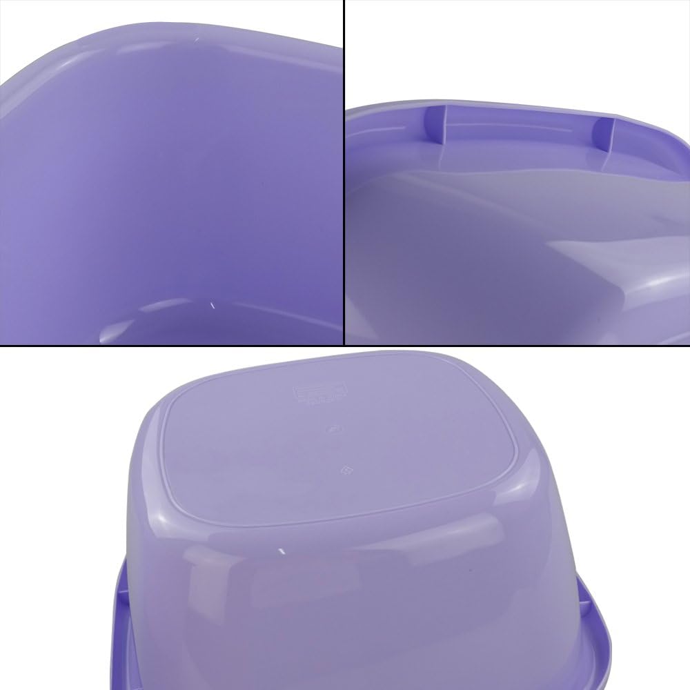 Jekiyo 16 Qt Purple Wash Basin, Large Plastic Tubs, 2-Pack: Health & Personal Care