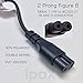 Ipax 15 Ft Long AC Power Adapter Cord Cable Compatible with for Canon Pixma TS9120 PRO100 G4210 TS6220 TR4520 PRO10 IP8720 MX922 Compatible with Epson Expression ET-2650 ET-2750 xp-440 Printer