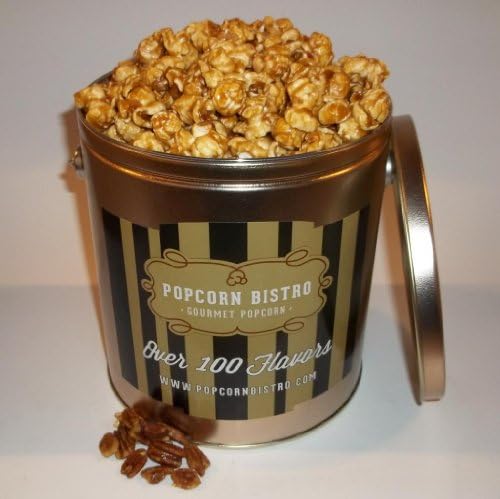 Popcorn Bistro Caramel Pecan Gourmet Popcorn 1 Gallon