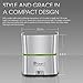 GearIt SoundCube Speaker, Compact Portable Bluetooth 4.0 Speaker with Built-in Mic and Speakerphone (Silver)