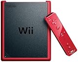 Wii Mini with Mario Kart Wii Game - Red