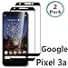 [2 Pack] Compatible with Google Pixel 3a Screen Protector, Tempered Glass Screen Protector [Case-Friendly][No Bubbles][Easy to Install][Anti Fingerprint] Screen Protector for Google Pixel 3a