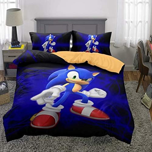 Supstar Kids Sonic The Hedgehog Bedding Sets for Boys Twin Size 2