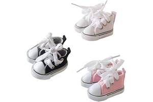 niannyyhouse Canvas Shoes 7.8in（20cm） Humanoid Doll Stuffed Animals Clothes Accessories (A-1)