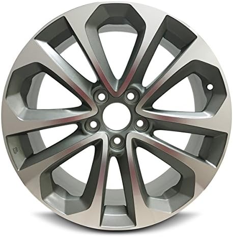 IWS Series 64048A 18"x8" 5x114.3โ55mm Honda Accord (13-15) 18x8 Inch 5 Lug Silver Replacement Aluminum Wheel Rim