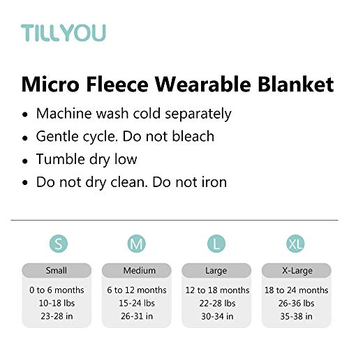 large fleece sleep sack