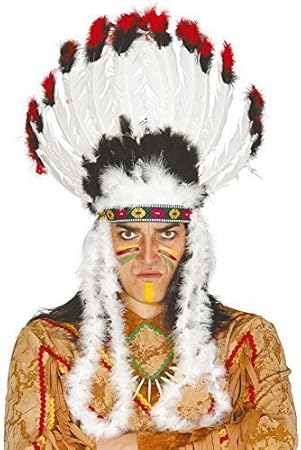 red indian headdress fancy dress