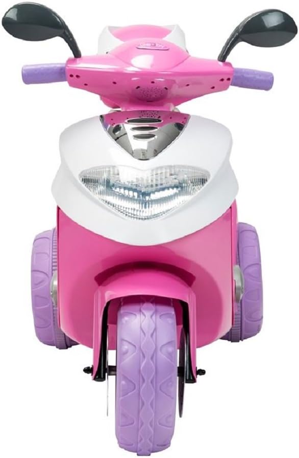 pink electric scooter 6v ride on