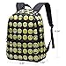 Hynes Eagle Printed Emoji Backpack Black