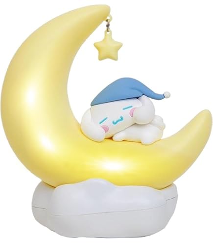 SOONHUA Cute Anime Character LED Night Light, Kawaii Night