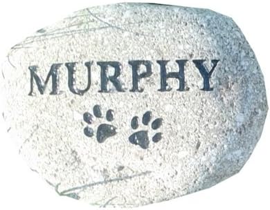 river rock memorial stones