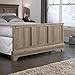 Sauder Barrister Lane Footboard, Queen, Salt Oak finish