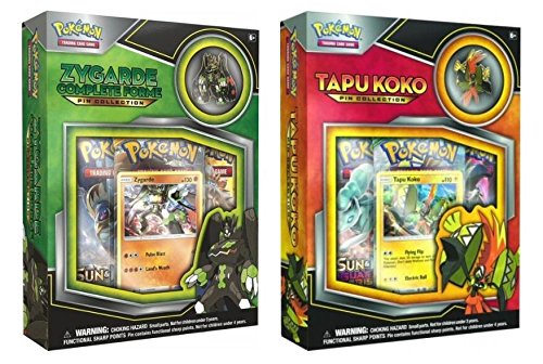 pokemon tcg tapu koko pin collection card game Tapu Koko Pokemon Pin Collection