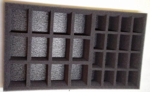 2” Figure Foam Tray Pre Cut Troop Mixed 28 Slot