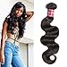 Unice Hair Brazilian Body Wave Virgin Hair 1 Bundle, Raw Unprocessed 100% Virgin Human Hair Weave 95-100g/pc Natural Color