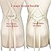 Medium Thick 100% Cotton Canvas, Kitchen Artist Apron for Chef, BBQ & Grill, 6 Deep Pockets with 1 Zipper Pocket, M-XXL, 27
