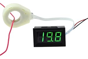 AILI DC 120V 100A Current Transformer Charge Discharge Current Power Voltage Meter Ampere No Need Shunt With CT