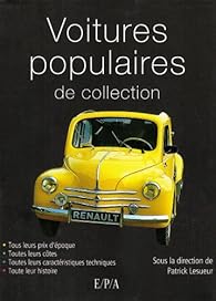 couverture de : Voitures populaires de collection