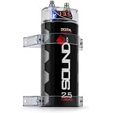 SoundBox SCAP2D, 2.5 Farad Digital Capacitor for Car Audio - 2500 Watts
