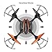 DBPOWER Predator U842 WIFI RC Quadcopter Drone with HD Camera 2.4G 4CH 6 Axis Gyro Headless Mode For Beginners, Big Size Black for Outdoor Use