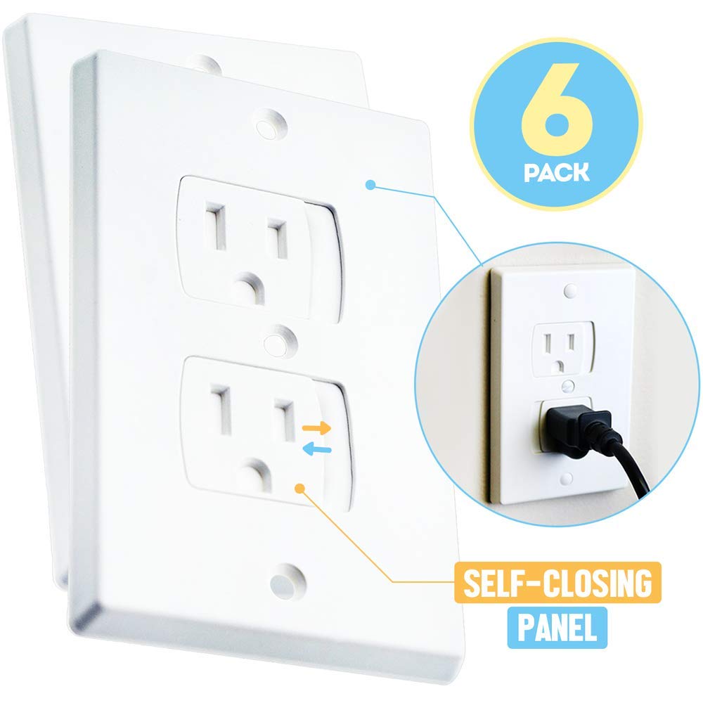 Child Safety Electrical Outlet Covers for Baby Proofing