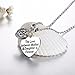 Udobuy® The Love Between Mother and Daughter Is Forever Heart Charm Necklace Mom Daughter Jewelry Best Mother's Day Gifts From Daughter