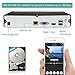 Funlux 4 Channel 1080p HDMI NVR 4 720p HD Indoor Outdoor Wireless Home Security Camera System 500GB Hard Drive