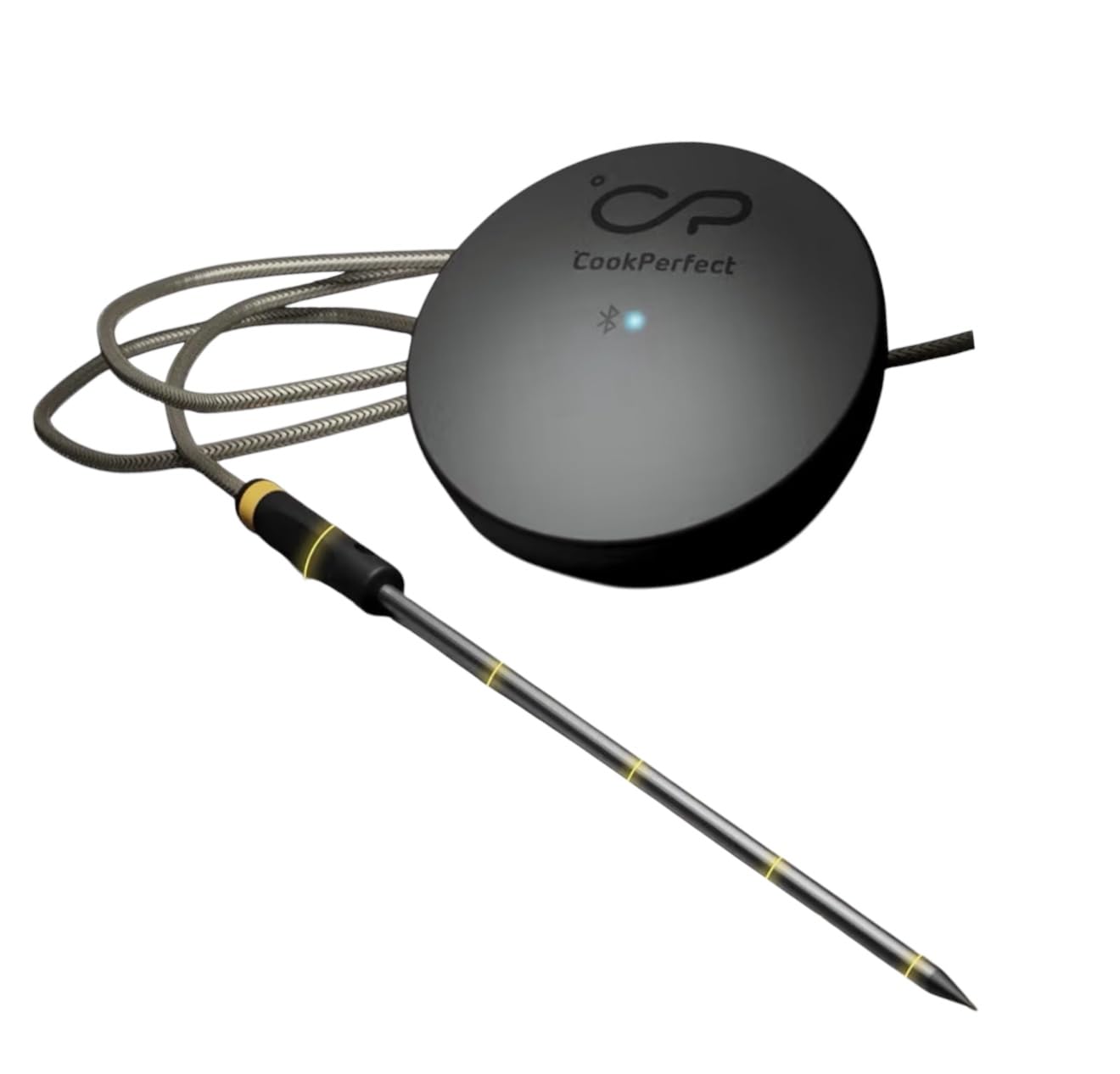 Witt CookPerfect Comfort 2.0 Smart Meat Thermometer | Advanced Temperature Monitoring for Perfect Cooking | Bluetooth Thermometer | App-Controlled, Ideal for BBQ, Oven, Grill & Smoker