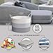 PiinkLlama XXL Cotton Rope Basket + Bonus Basket, 20
