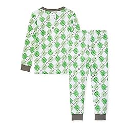 Burt's Bees Baby Baby Boys' Pajamas, Tee and Pant