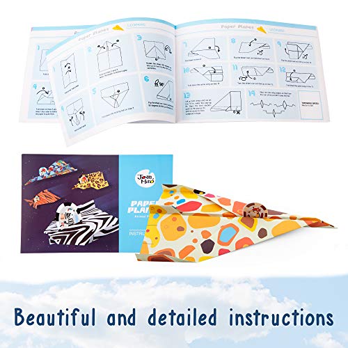 Jar Melo Amazing Origami Paper Airplane Animal Pilots, Art and Craft