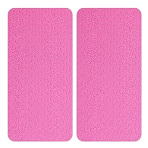 Dubleir 2PCS 4020CM Yoga Kneeling Pad 6mm Thick High-density Foam Yoga Knee Pad Elbow Cushion Anti-Slip Workout Mat For Fitness, Exercise, Workout, Gym, Pilates Etc.