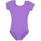 Capezio Capezio Short Sleeve Leotard - Girls, Vibrant Violet, Small